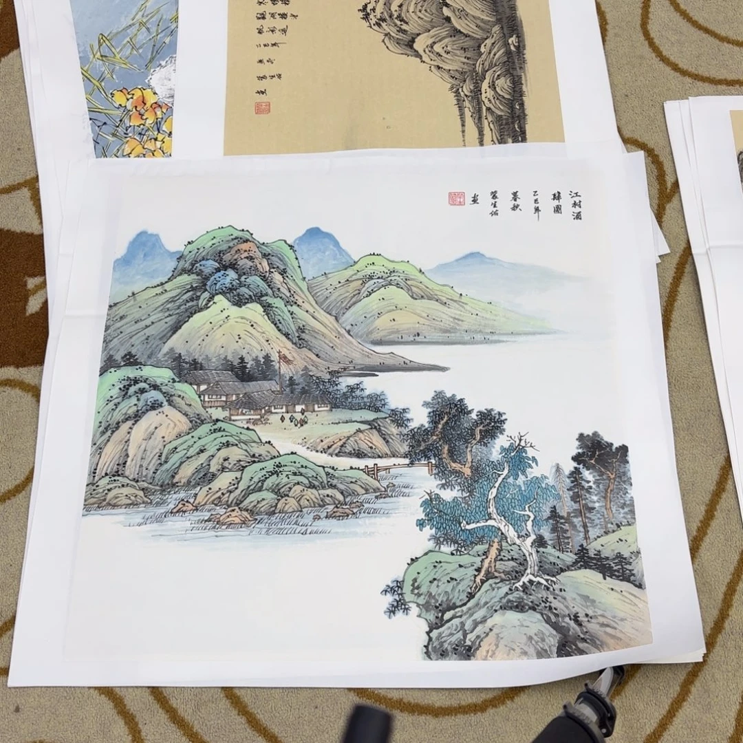 国画蒙生佑四尺斗方艺