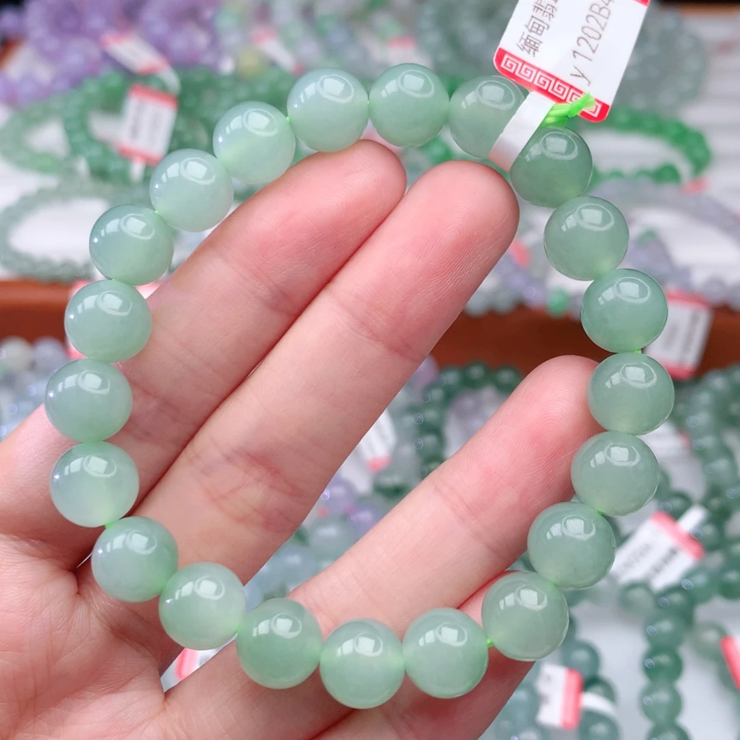 翡翠手链未镶嵌翡翠9.5mm