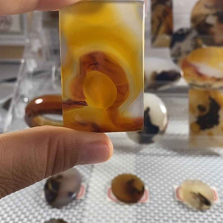 玛瑙/玉髓吊坠(不含链)未镶嵌