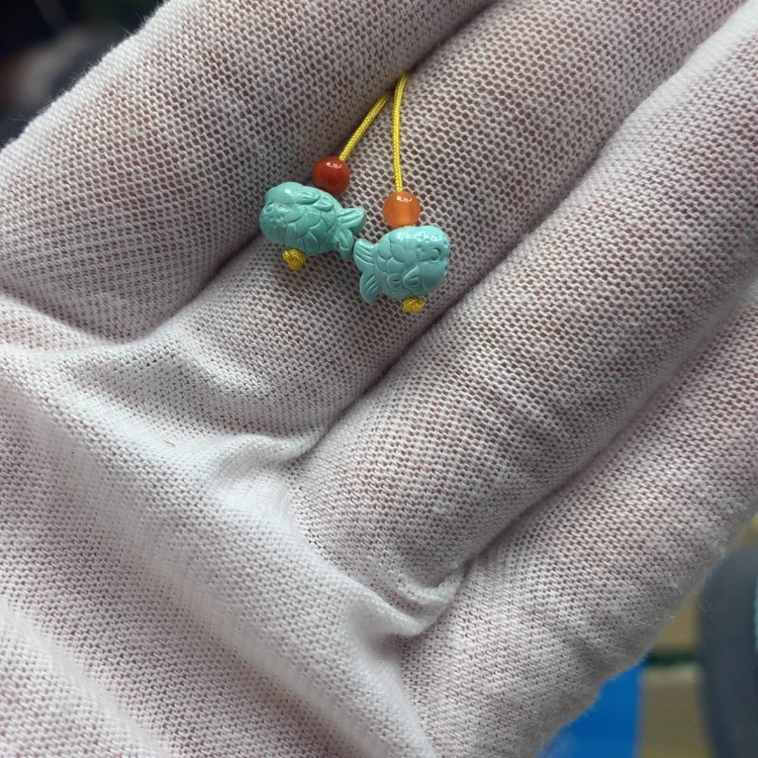 绿松石挂件未镶嵌