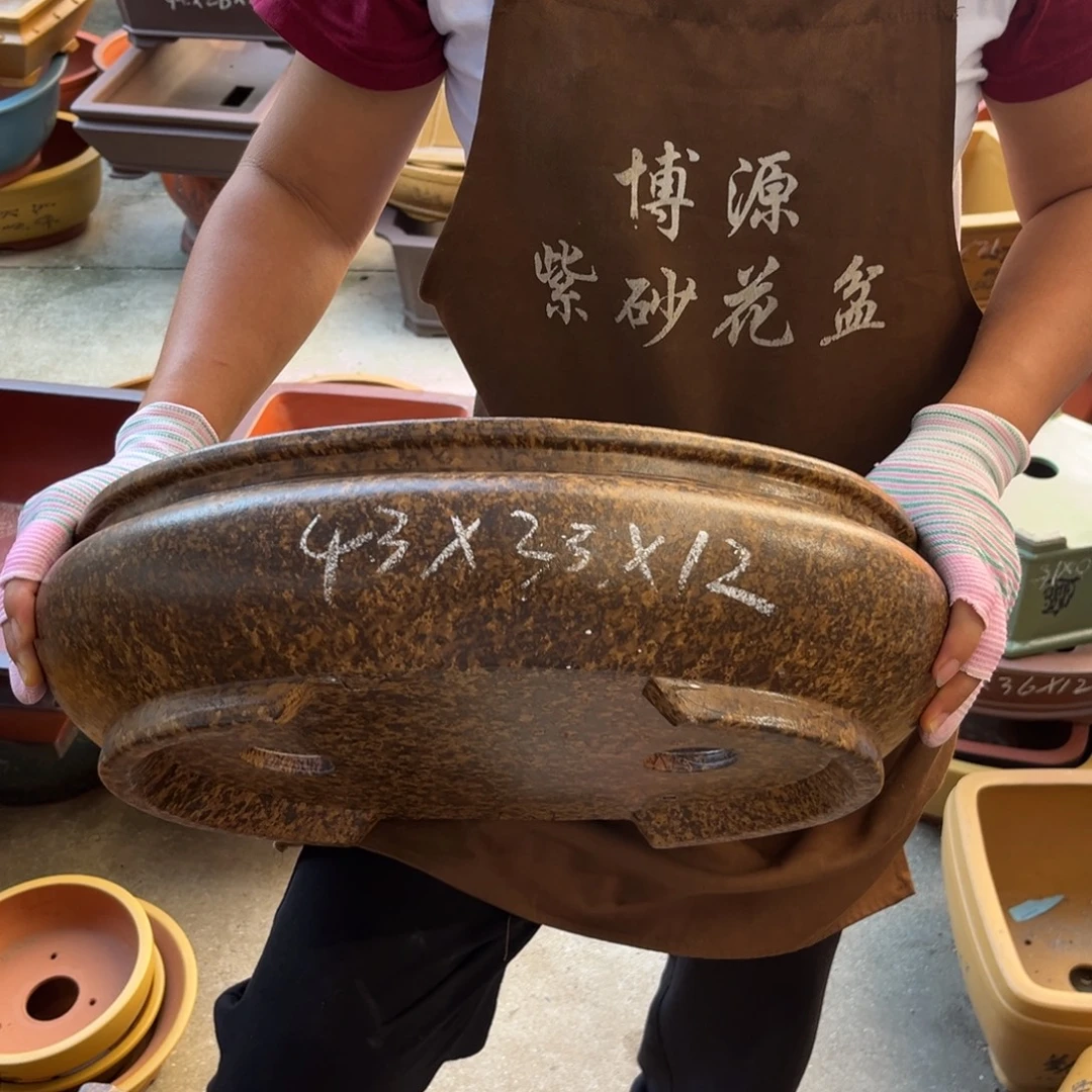 紫砂花盆盆景艺术