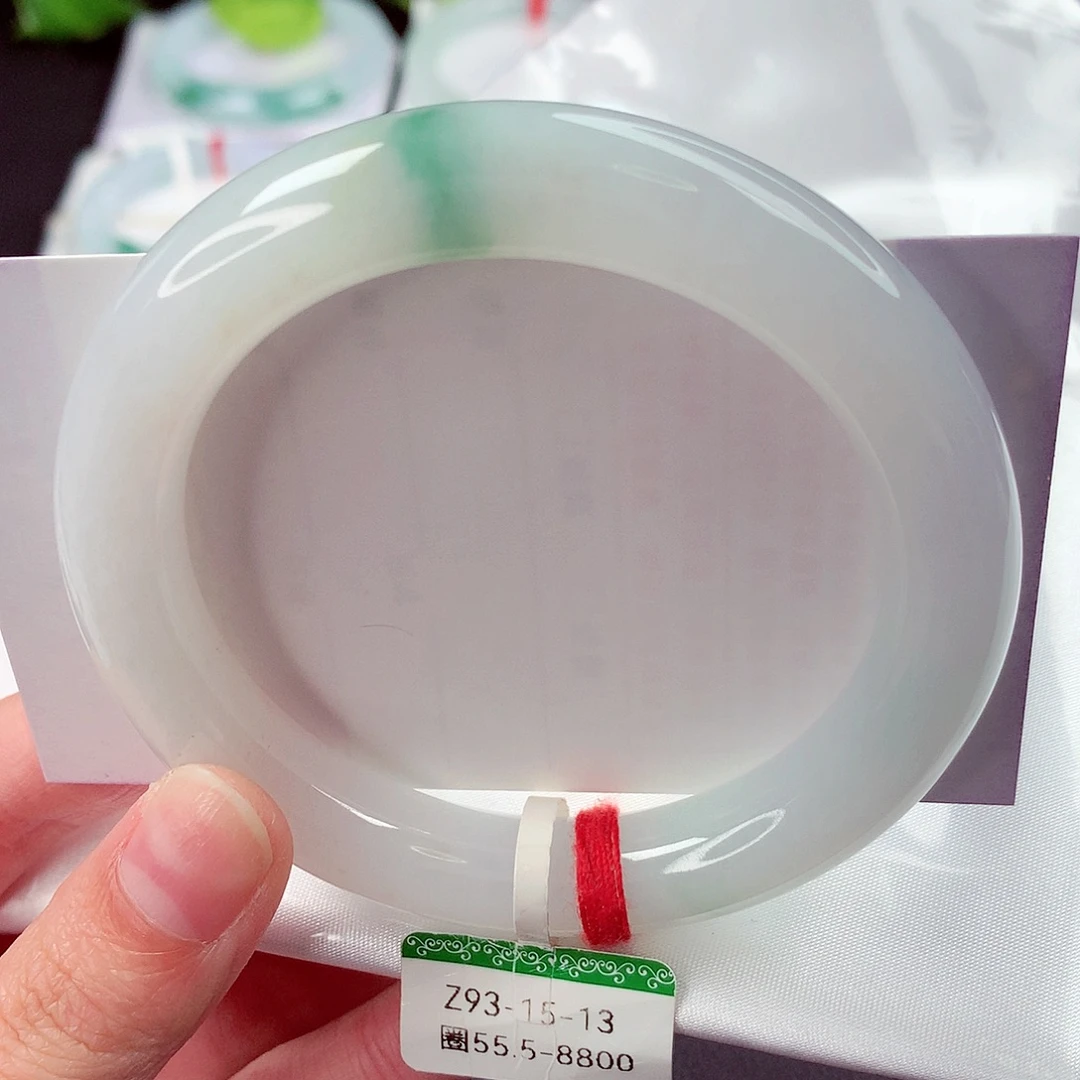 翡翠未镶嵌手镯缅甸天然a货翡翠手镯