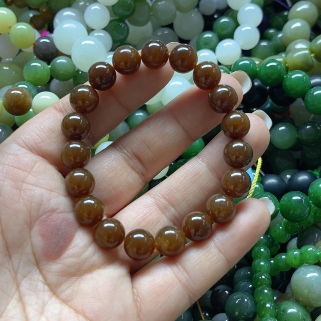 和田玉手链未镶嵌