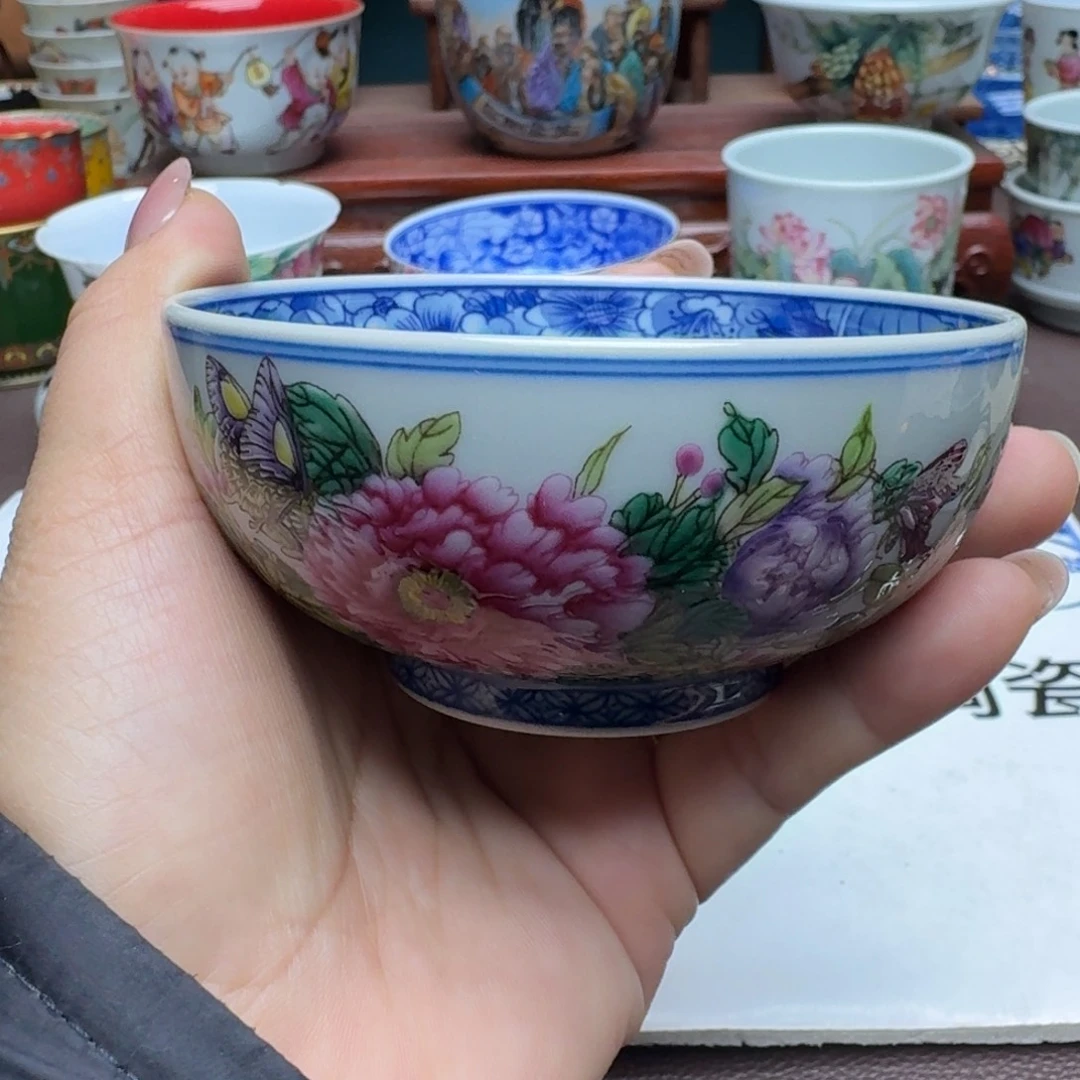 景德镇手工手绘展示