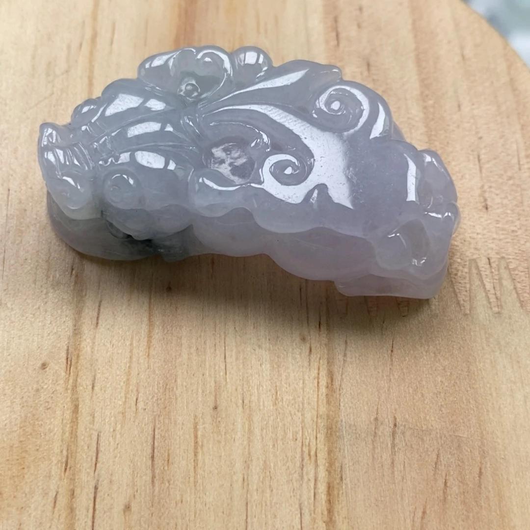 翡翠未镶嵌颈饰多人如意貔貅吊坠