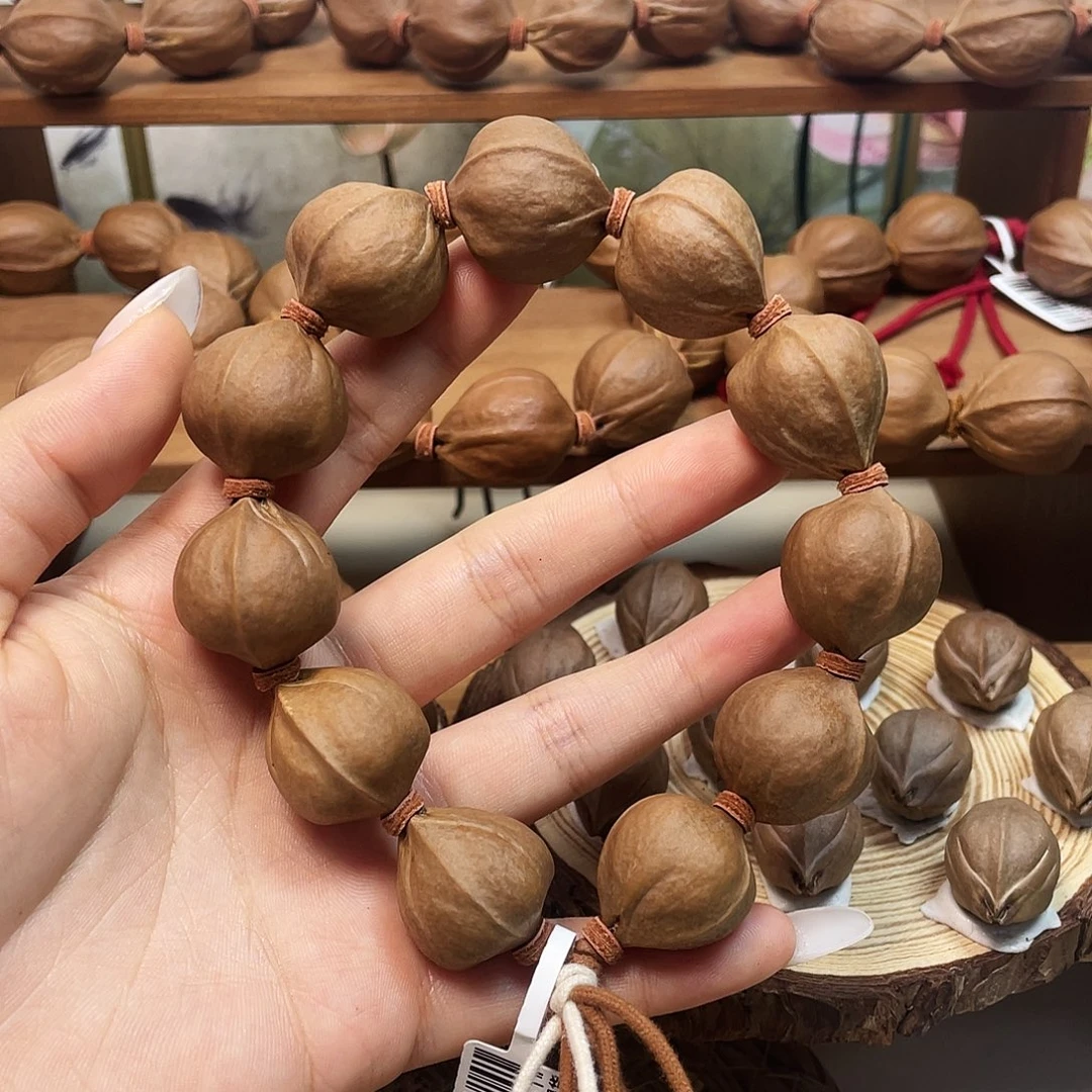 张***丶手串/手链橄榄核21.5*24梅林铁核