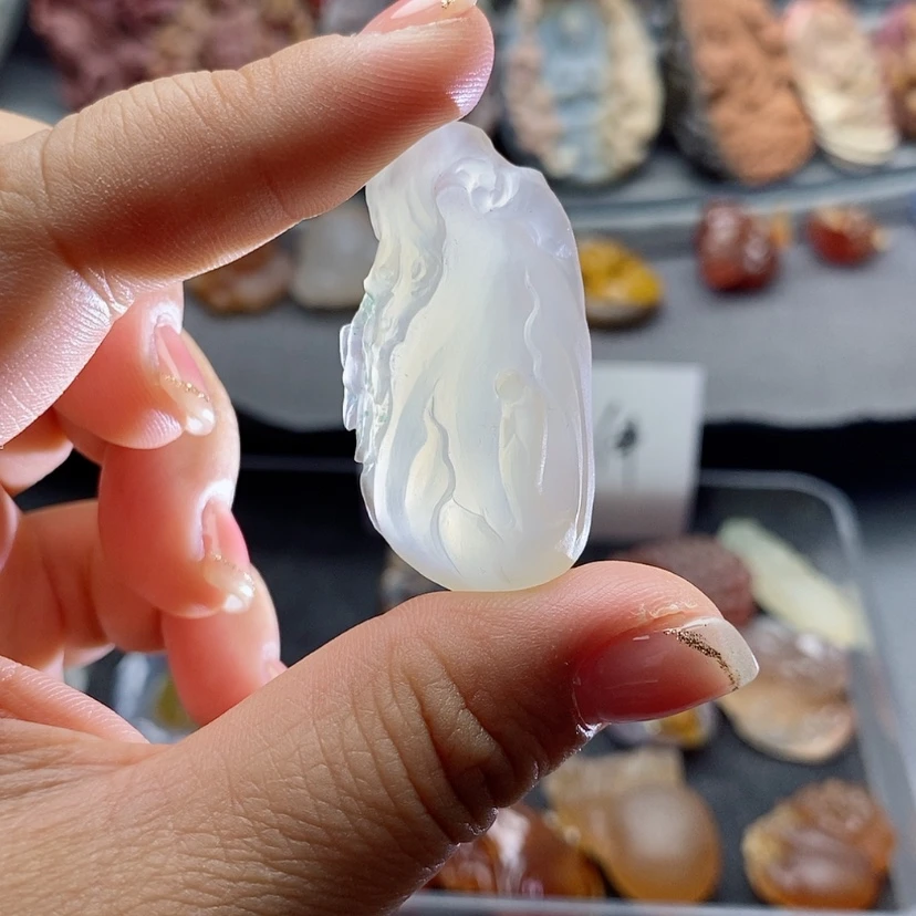 【闪购商品】未镶嵌吊坠定制玛瑙