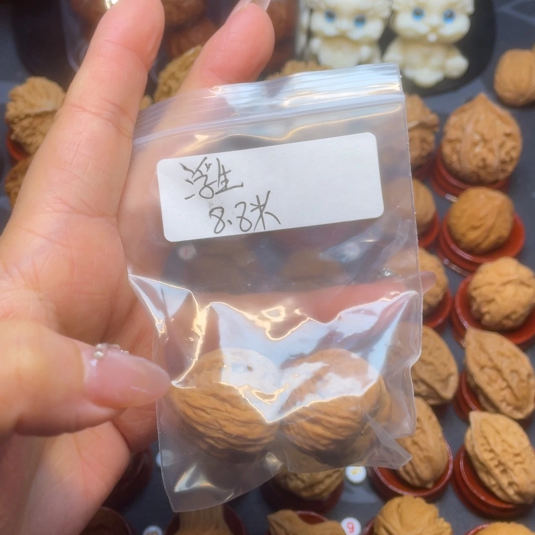 文玩核桃把件浮*福袋