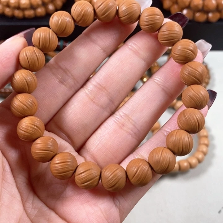 猴头核桃吊坠猴头雕刻定风珠