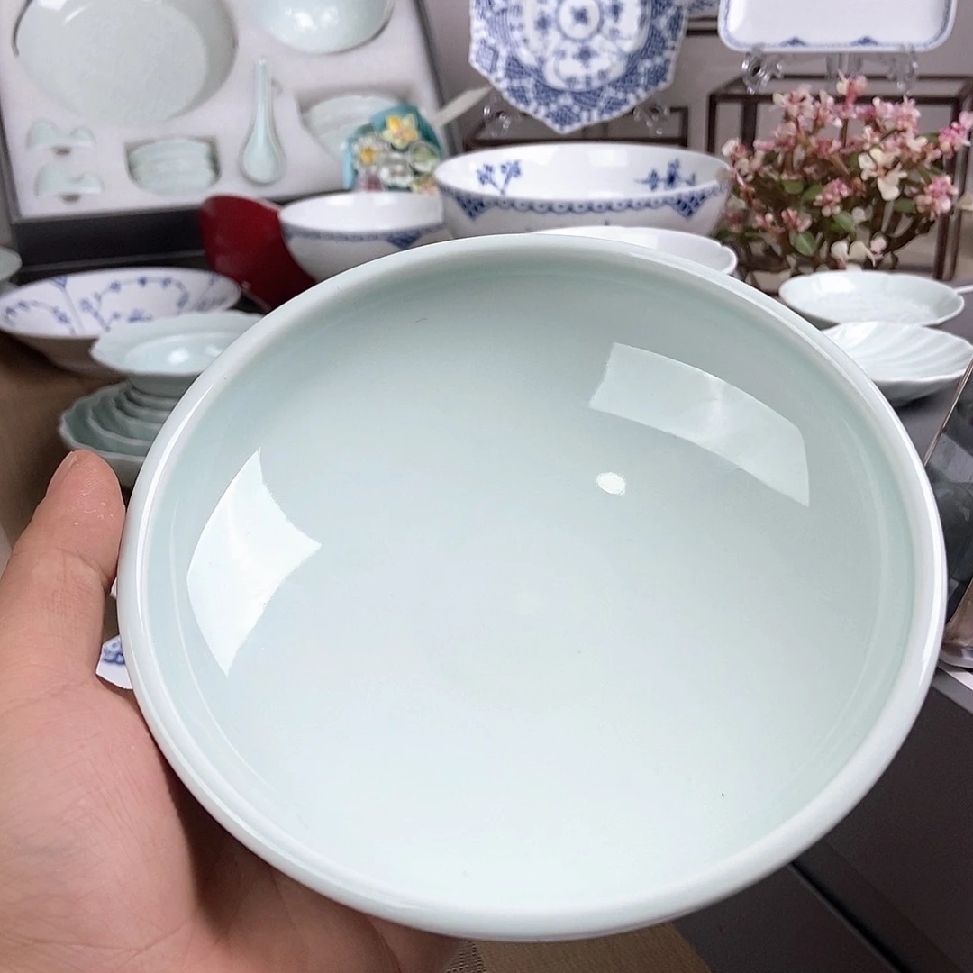 瓷片景德镇五花马陶瓷