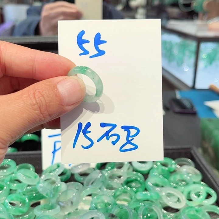 石英质玉未镶嵌戒圈