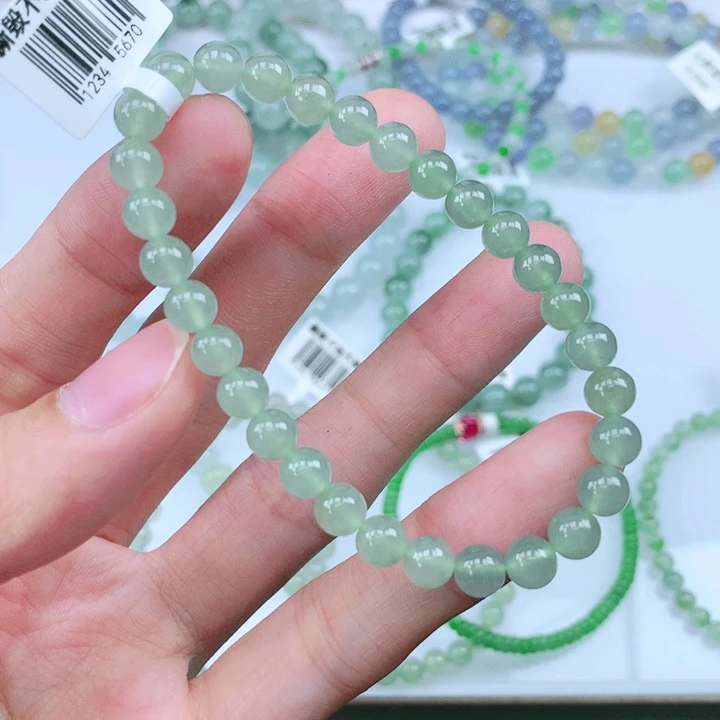 未镶嵌手链翡翠翡翠
