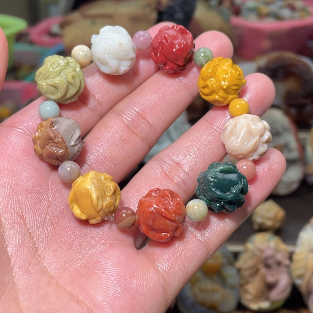 石英质玉未镶嵌手串