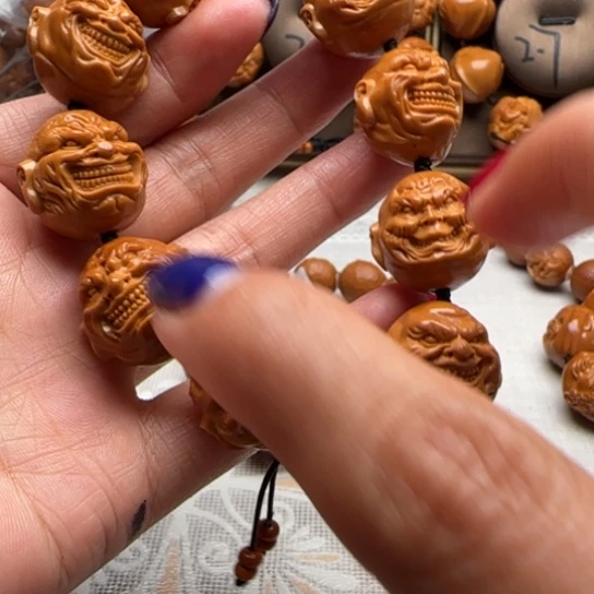 手串橄榄核橄榄雕雕刻工艺品