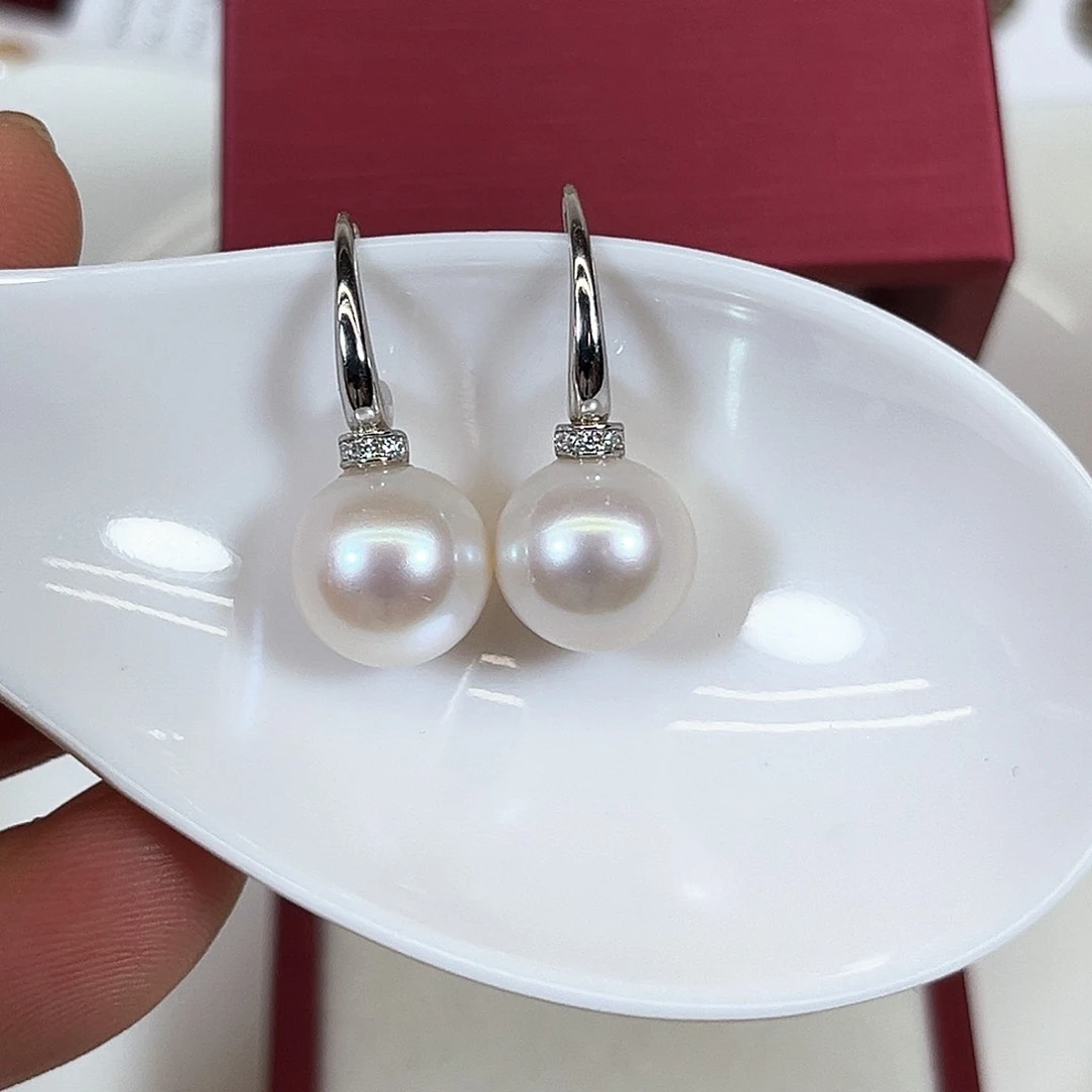 淡水珍珠银S925镶嵌颈饰