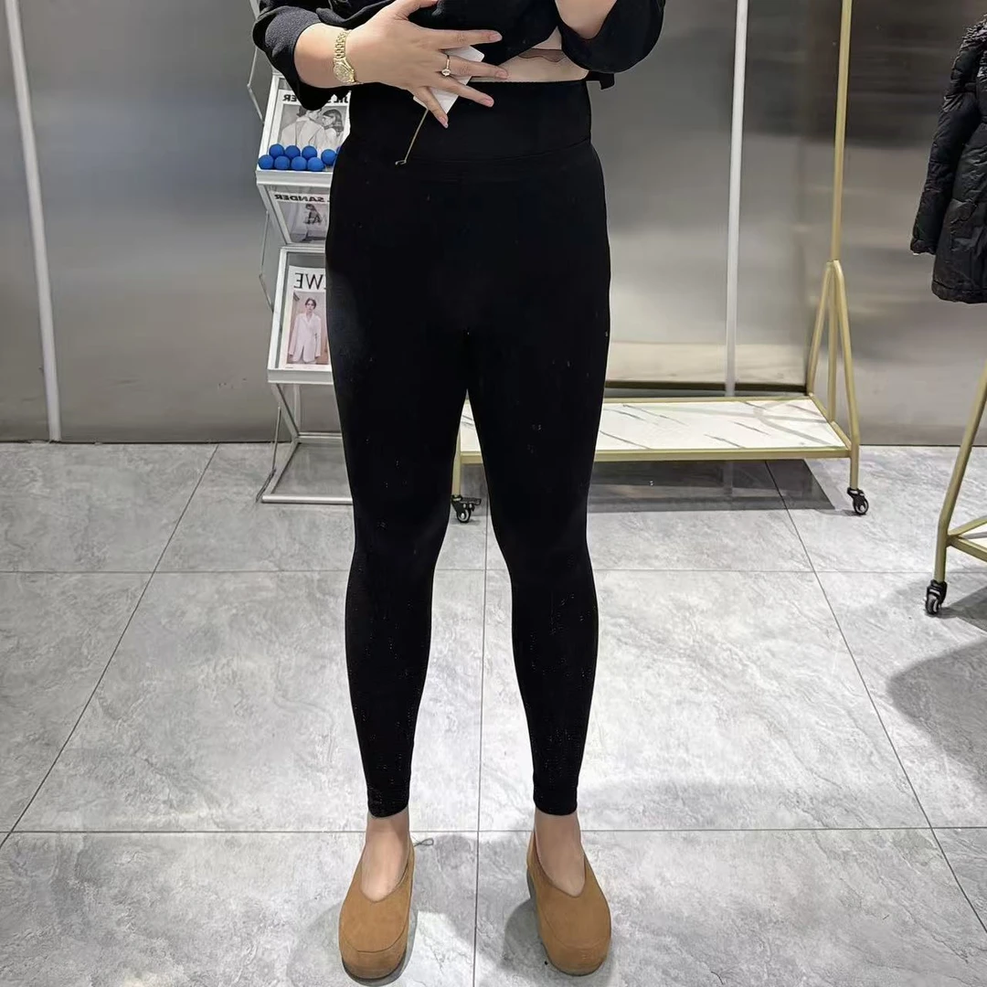 【聪姐推荐】9101新款高腰高弹莫代尔打底线裤