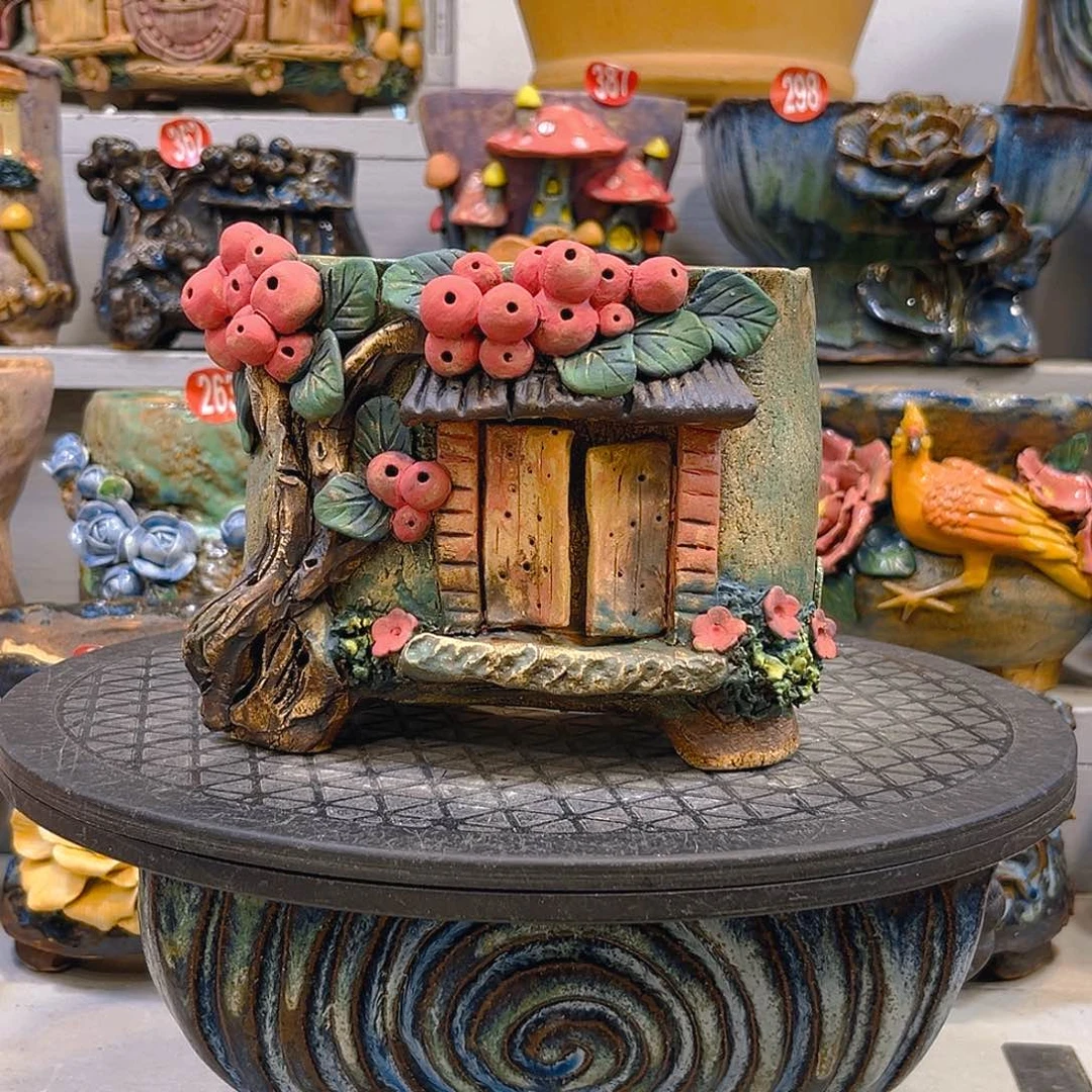 微瑕1 号陶然花器厂家直销