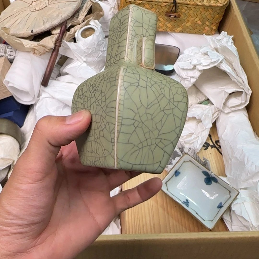陶瓷孤品单件车里拍