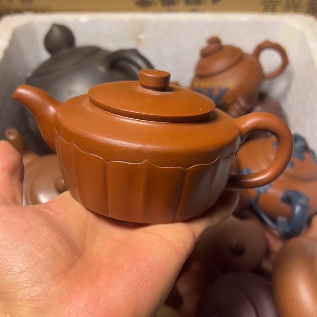 紫砂茶壶宜兴原矿紫砂壶300毫升容量
