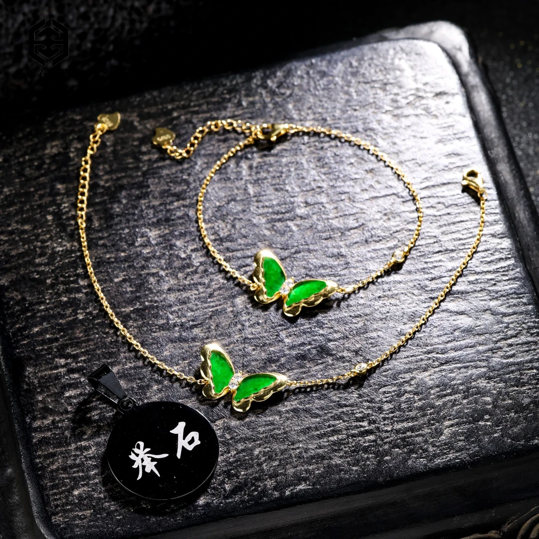 【举石珠宝】T0727-405-0113翡翠手链（一件/多样性发）I