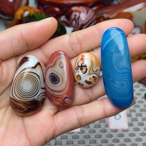 未镶嵌玛瑙/玉髓珠宝奇石飝