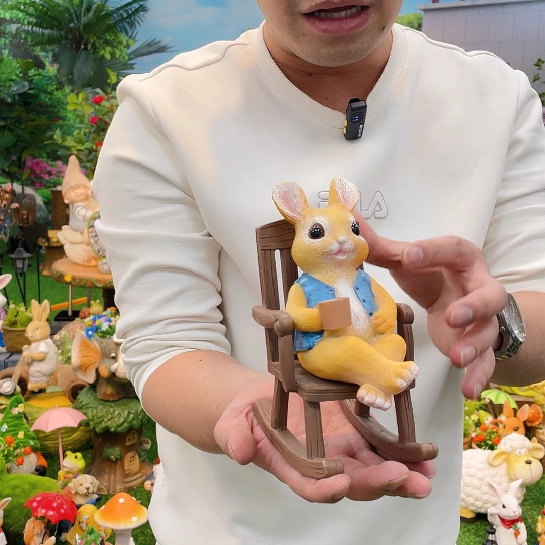 红陶花园庭院摆件