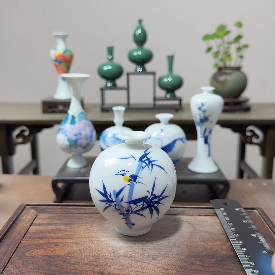 陶瓷手工非常迷你小花器