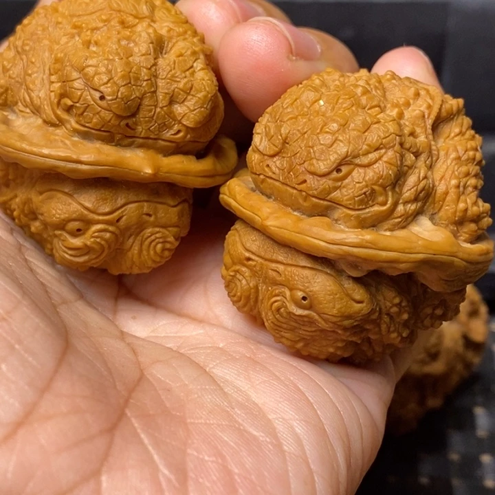 文玩核桃把件用****1金蟾
