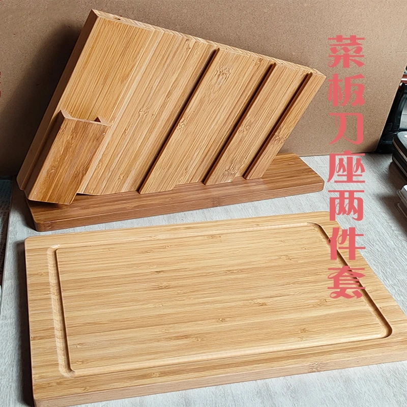 【KLE01】厨房刀具置物架防霉家用插菜刀架子刀座橡木收纳