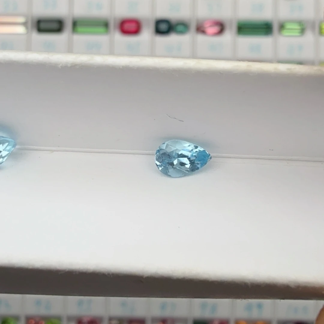 海蓝宝石裸石天然0.48克拉