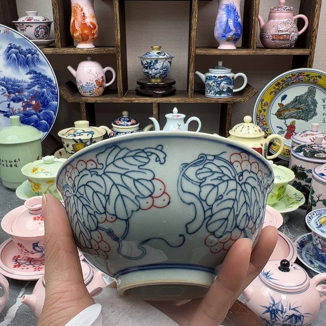 陶摆件景德镇陶瓷567老厂瓷68
