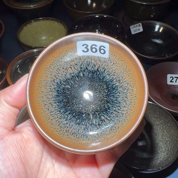 小雨茶盏手工柴烧