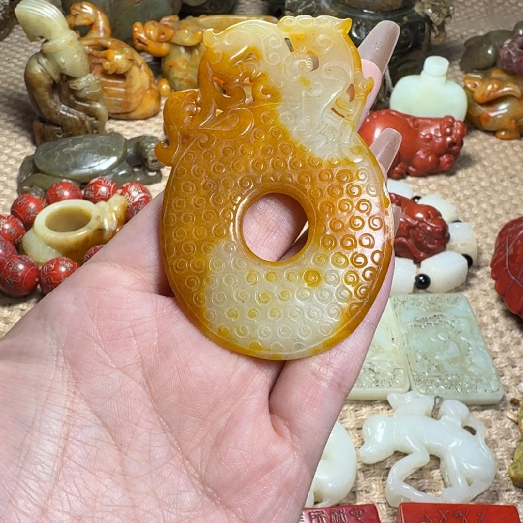 吊坠白玉菩提挂件
