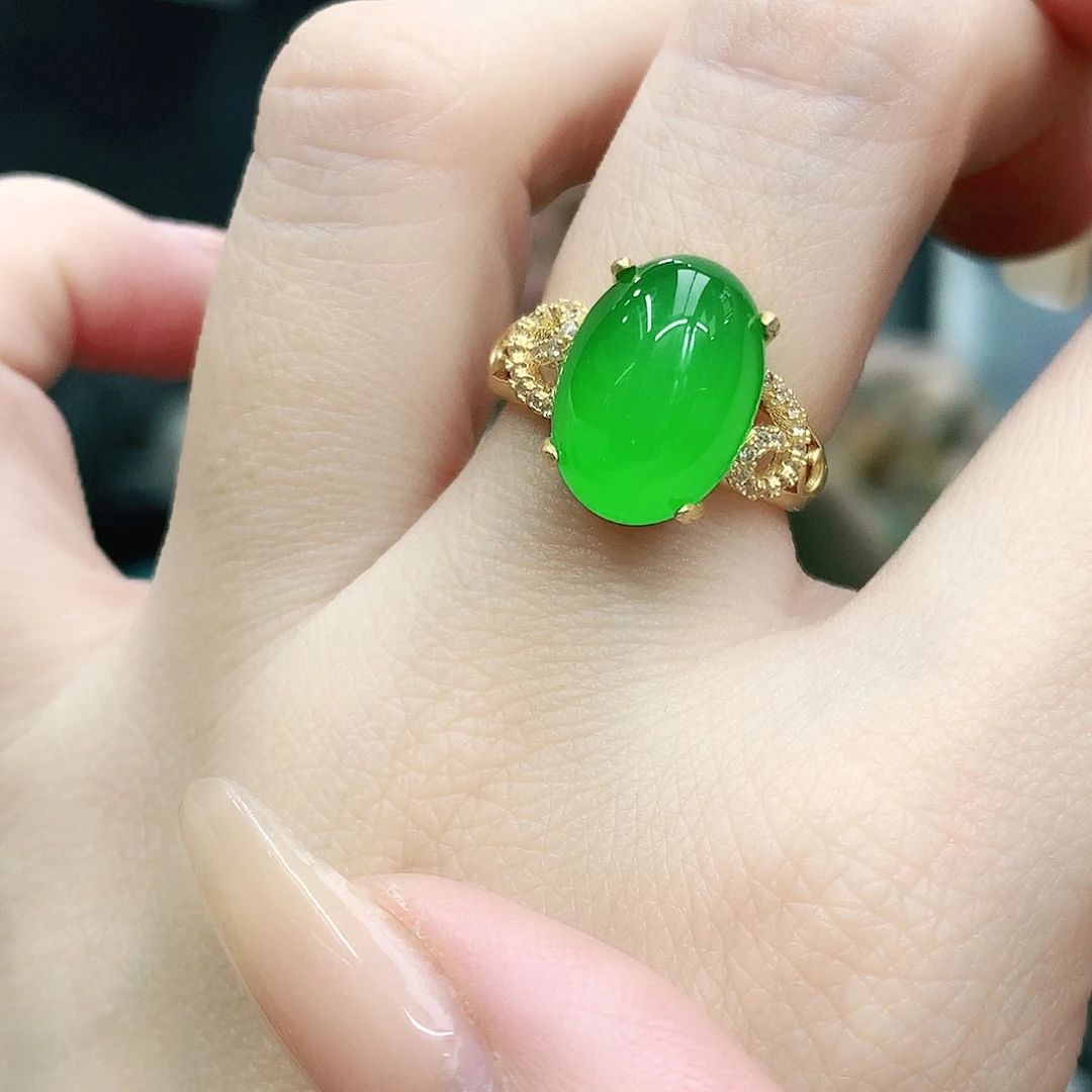 合金戒指玛瑙/玉髓