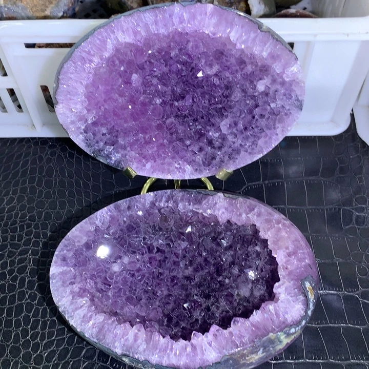 水晶福利全抛大紫盆未镶嵌