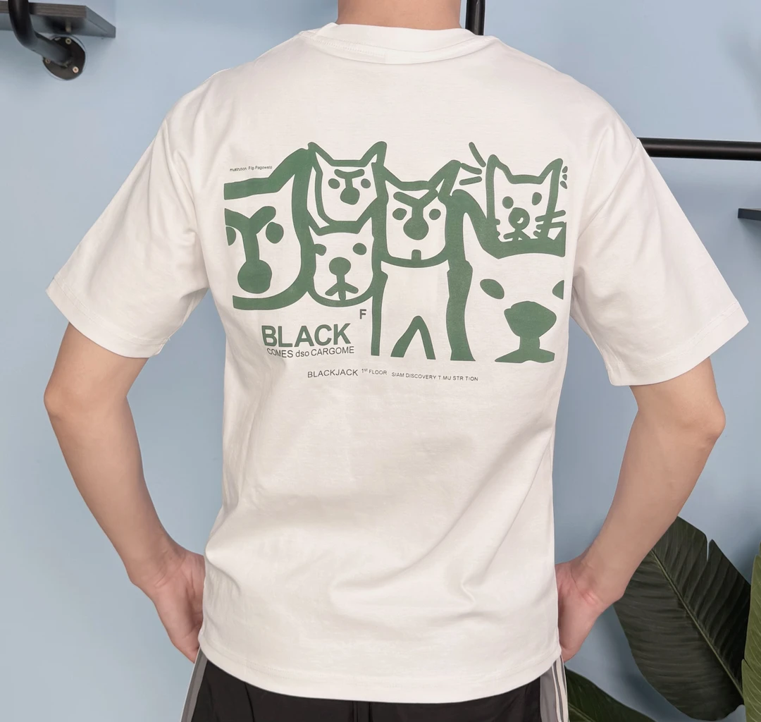 短袖青年美式复古男款短袖T恤男装宽松百搭夏季休闲