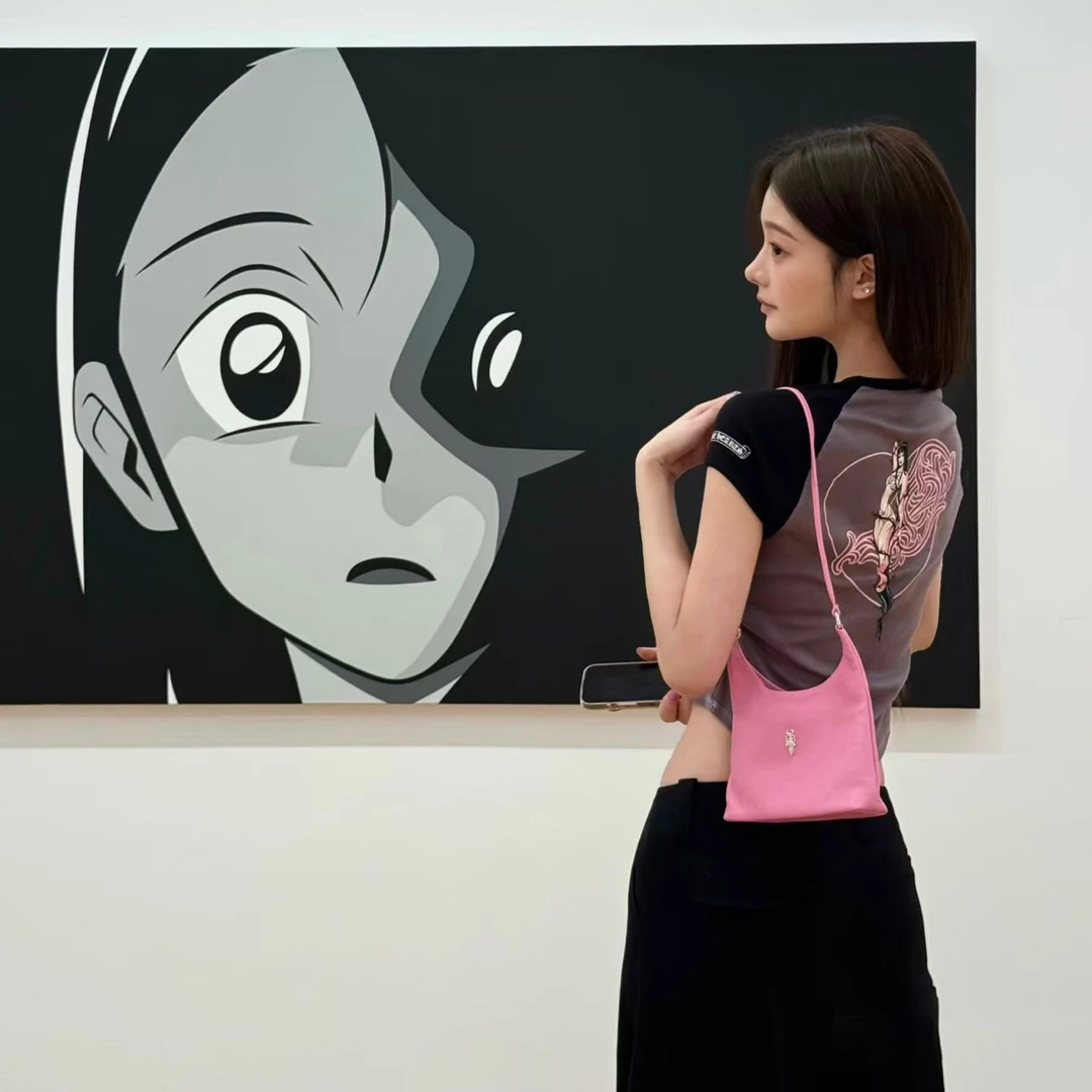 SANSIS 克心 彩色搭配 新款基础圆领短袖