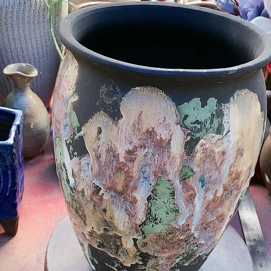 【闪购商品】紫砂花盆20.30花盆花盆