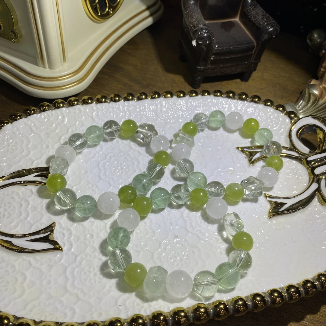 D669-天然水晶多宝手串设计款单圈--多样性发其一