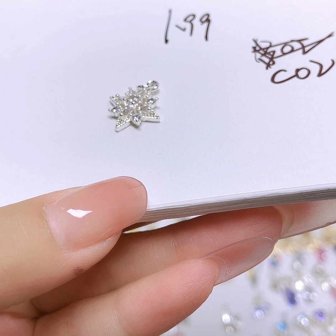 锌合金02、芒星吊坠