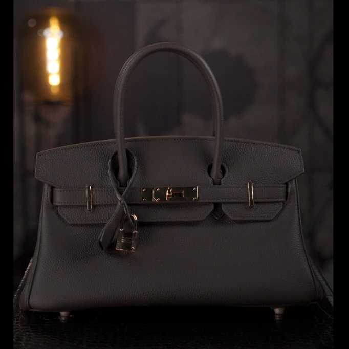 【尺寸：30*15*19】SISI原创设计高定真皮女包10022