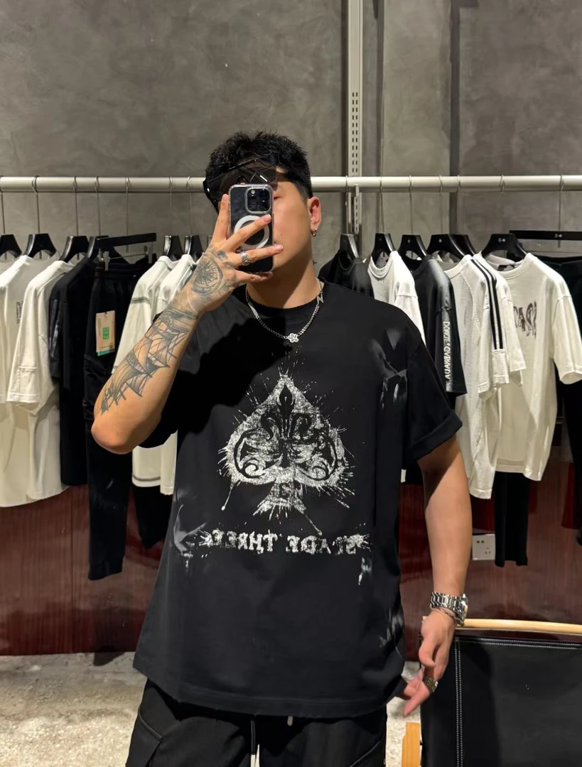 潮牌D家2025短袖T恤 男装新款