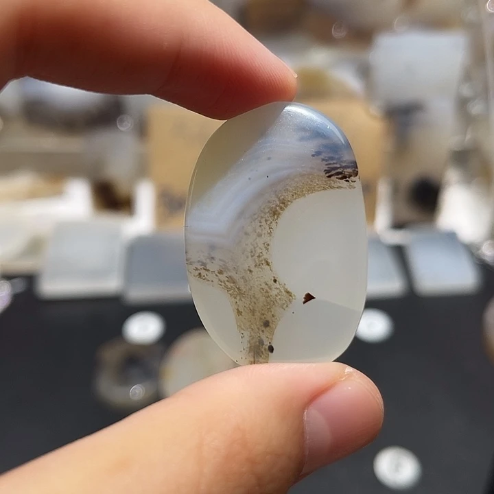 玛瑙/玉髓发饰未镶嵌