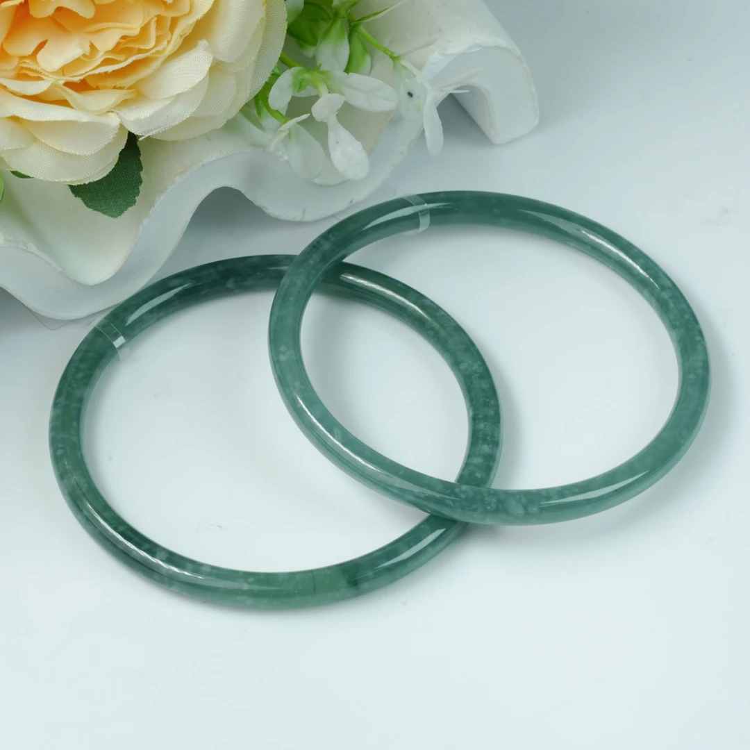 【小北好物】翡翠叮当镯圈口53-62【多样性发一件】QH02X1442