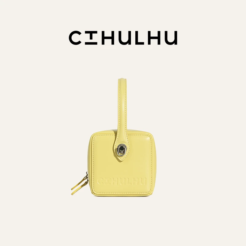 现货-CTHULHU【慕斯小方包】CT502B295韩国小众品牌精致小巧包包