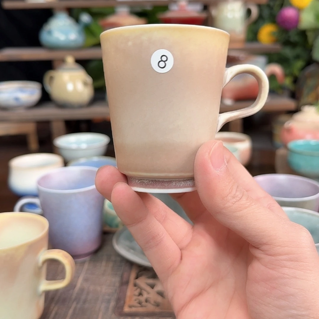 手工陶瓷主人杯具8