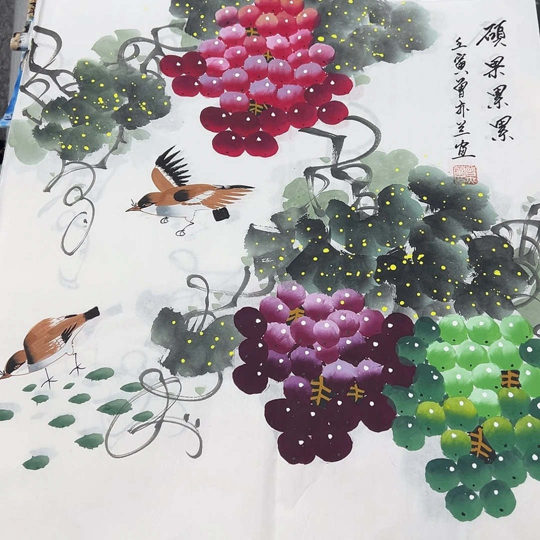 国画国画纯手绘作品