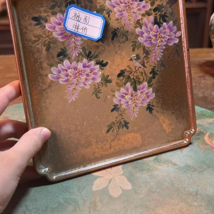 柴烧纯手工手绘陶瓷
