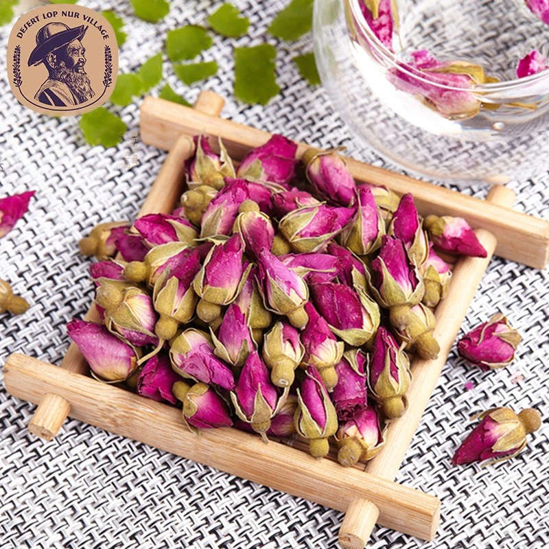 新疆重瓣红玫瑰花茶花草茶可搭配枸杞桂圆柠檬