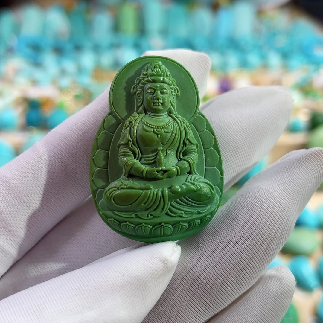 绿松石未镶嵌珠宝奇石